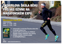 Škorpilova škola běhu naživo na Maratonském expu 2015 