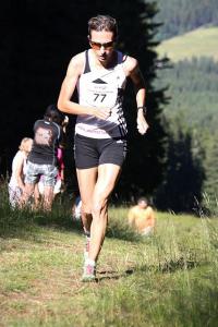 Ivana Sekyrová běží do vrchu